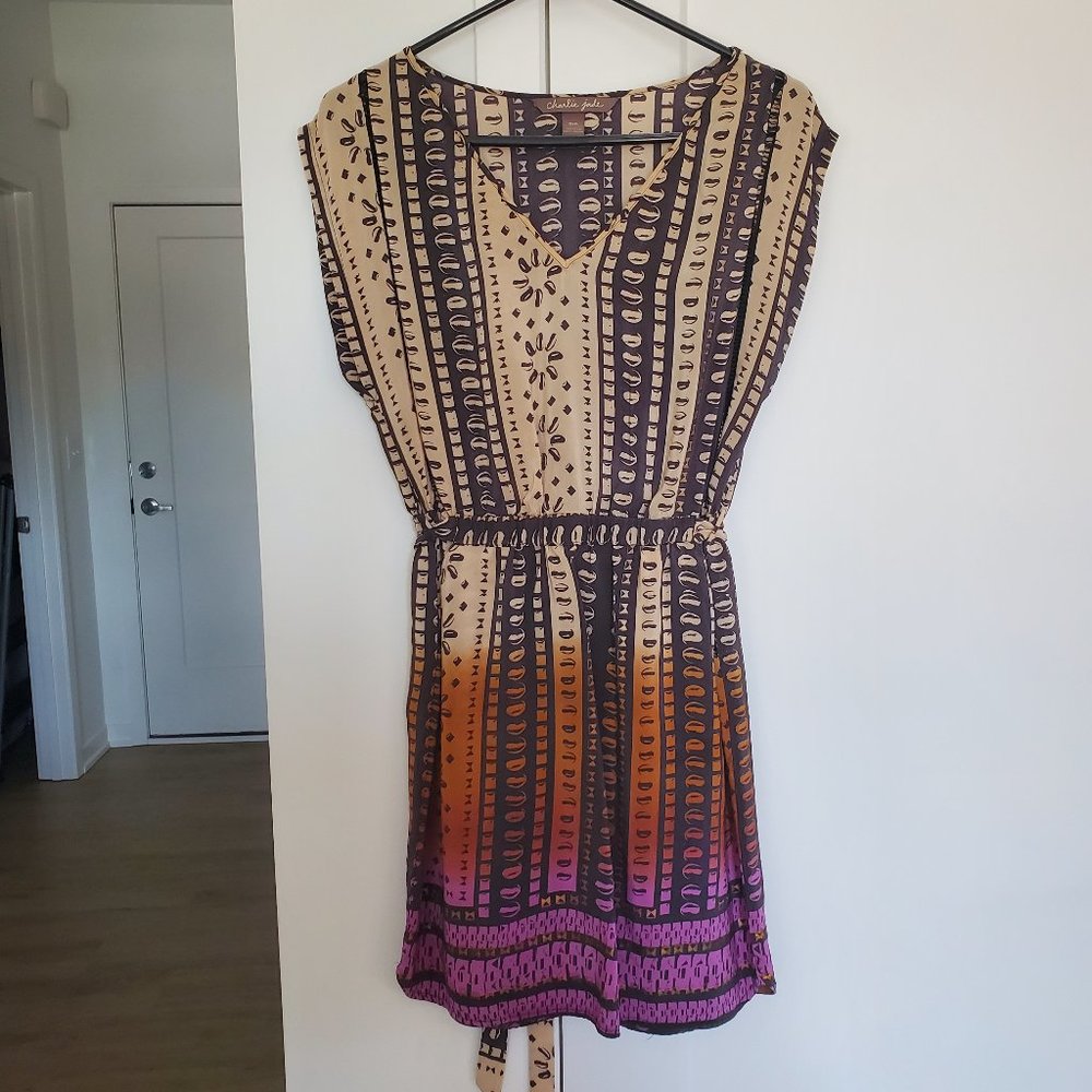 Charlie Jade Women's Silk Dress Size Small